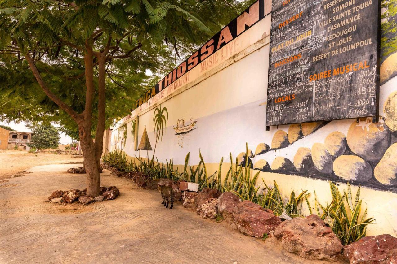 Auberge Africa Thiossane Saly Exterior foto